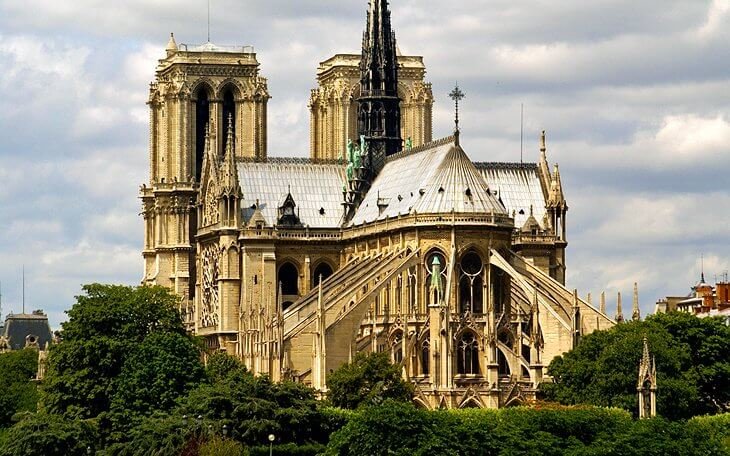 france paris notre dame for 10 Top-Rated Tourist Attractions in Paris